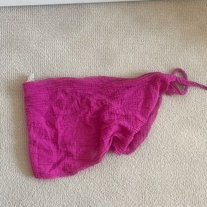 Monday swimwear linen sarong cover up